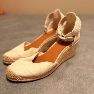 Sperry TopSider Size 10 | Tan and White